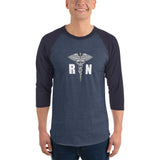 3/4 sleeve raglan shirt