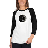 3/4 sleeve raglan shirt