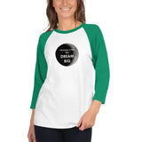 3/4 sleeve raglan shirt