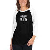 3/4 sleeve raglan shirt