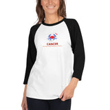 3/4 Sleeve Shirt - Cancer