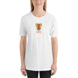 Short-Sleeve Unisex Shirt - Aries