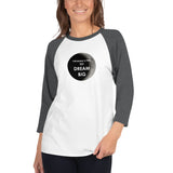 3/4 sleeve raglan shirt